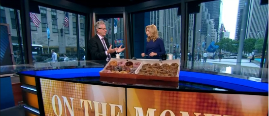 Video capture from CNBC interview with Nigel Travis, CEO of Dunkin Donuts; June 7th 2015